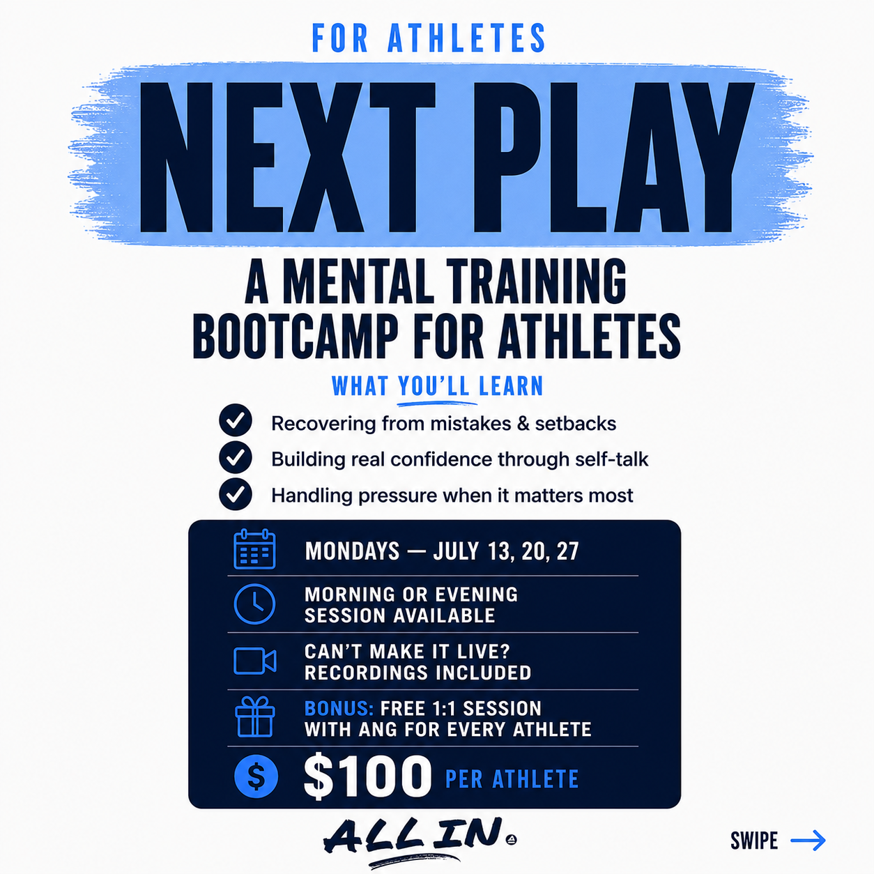 Next Play Bootcamp